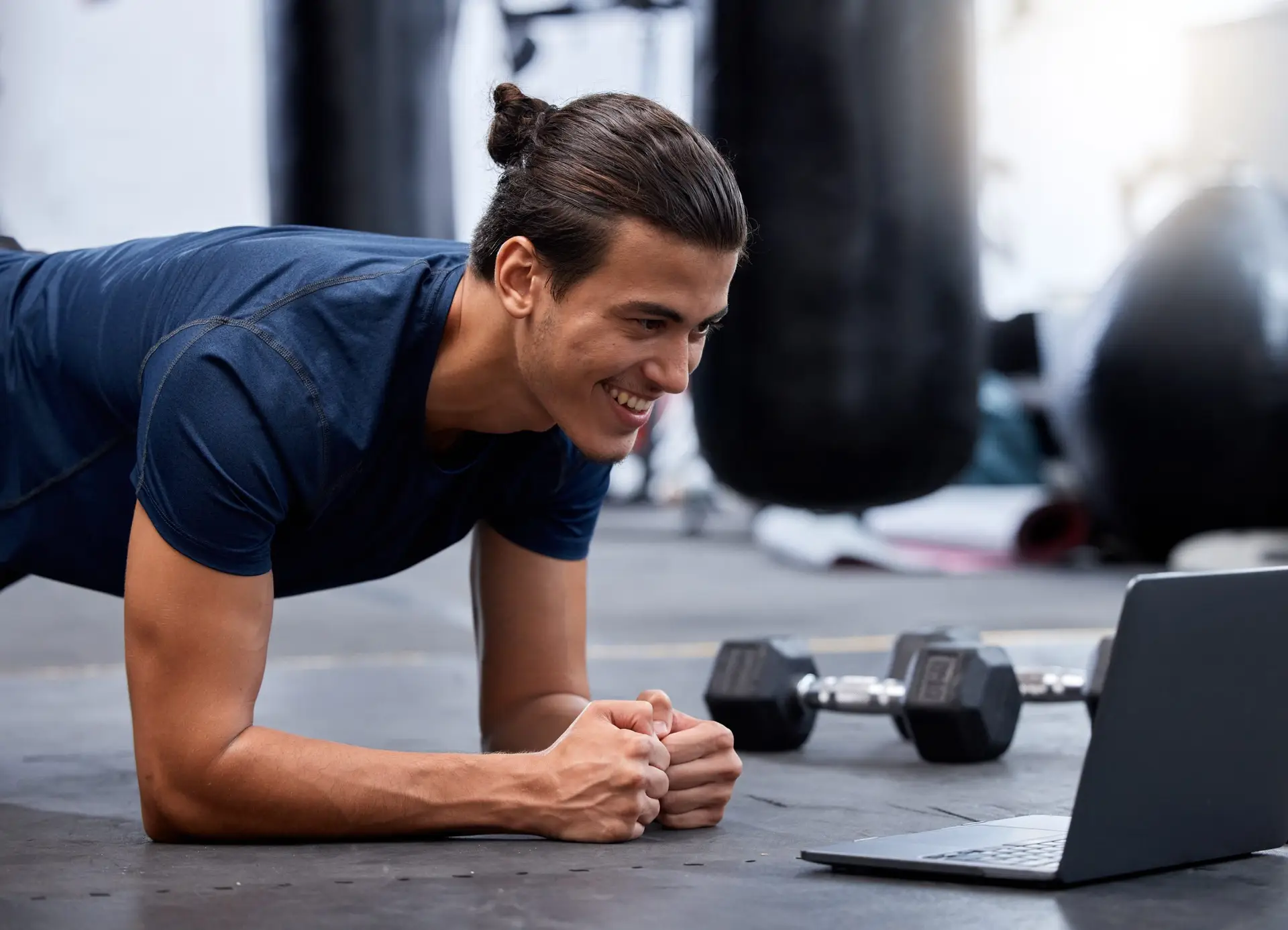 Physical therapy telehealth software: 5 features your practice should be looking for exercise laptop and personal trainer do virtual w 2022 12 29 23 09 47 utc scaled Physical therapy telehealth software: 5 features your practice should be looking for